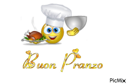 Buon pranzo - Бесплатни анимирани ГИФ