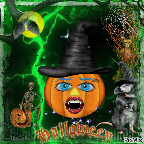 Halloween-Emoji🙂🍬🎃🎃🎃 - Ücretsiz animasyonlu GIF