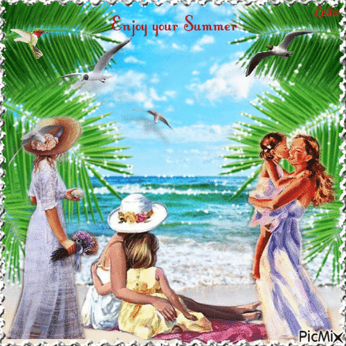 Enjoy your Summer. - Бесплатни анимирани ГИФ