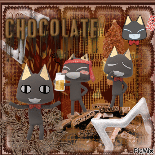 chocolate kuro - Бесплатни анимирани ГИФ
