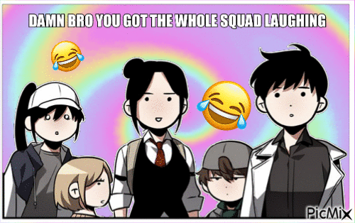 orv whole squad meme - Free animated GIF