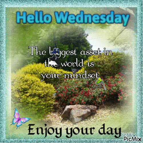 Hello Wednesday - Бесплатный анимированный гифка