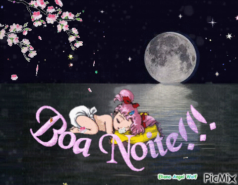 Boa Noite - Darmowy animowany GIF