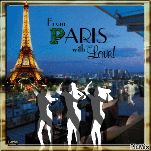 Soirée à Paris !!!!! - Безплатен анимиран GIF