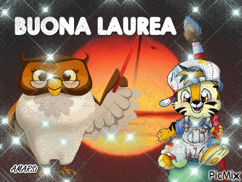BUONA LAUREA - 無料のアニメーション GIF