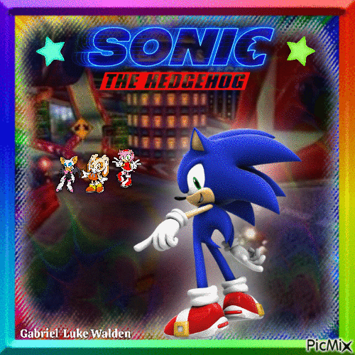 Sonic the Hedgehog - GIF animado grátis