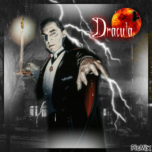 Dracula - Animovaný GIF zadarmo