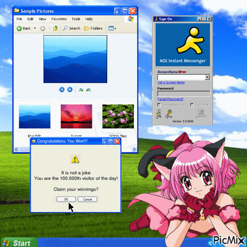 windows xp - GIF animado gratis