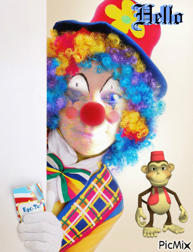 clown - Ilmainen animoitu GIF