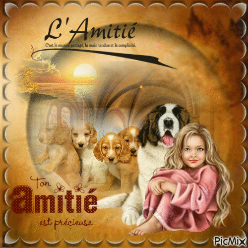 Amitié - Ücretsiz animasyonlu GIF
