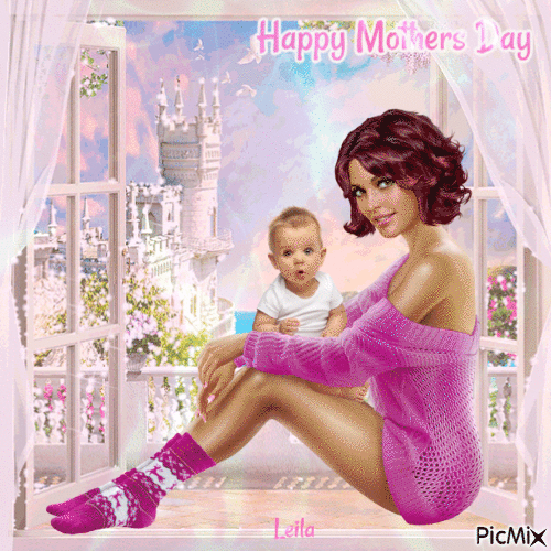 Happy Mothers Day 22 - Бесплатни анимирани ГИФ