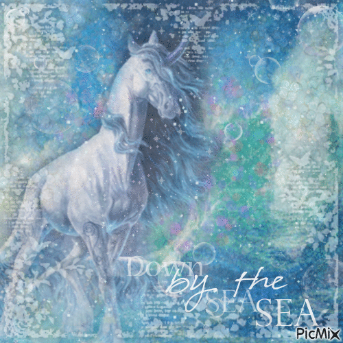 ✶ Water Horse {by Merishy} ✶ - Darmowy animowany GIF