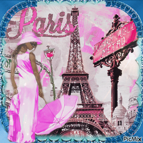 Erinnerungen an Paris - 無料のアニメーション GIF