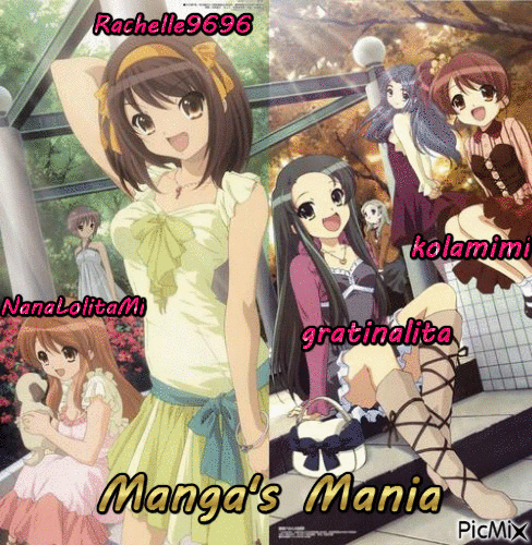 Manga's Mania - Ilmainen animoitu GIF