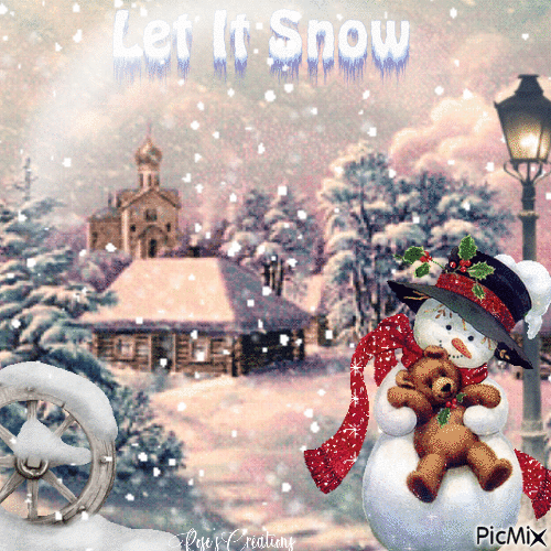 Concours : Paysage d'hiver - Ingyenes animált GIF