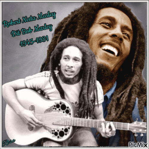 Hommage à Bob Marley - Бесплатни анимирани ГИФ
