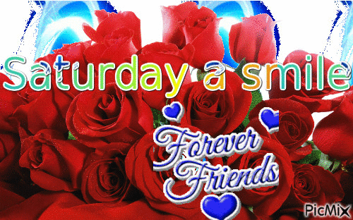 Saturday a smile - Безплатен анимиран GIF