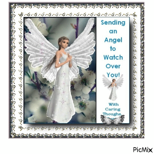 An Angel to Watch Over you - GIF animate gratis