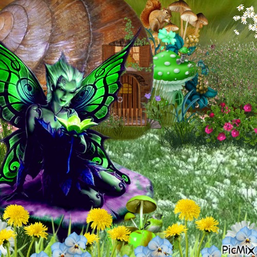 green  fairy - png grátis