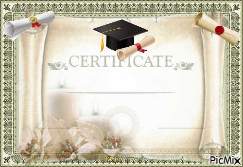 Diplome 6 - png gratis