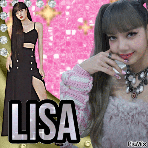 BLACKPINK ~ LISA - Gratis animeret GIF
