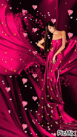 Lady of Hearts - Free animated GIF