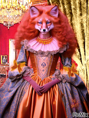 Lady Fox - Ingyenes animált GIF