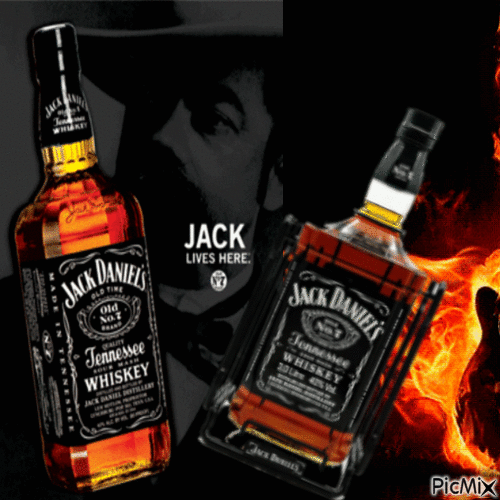 Jack  Daniels - Ilmainen animoitu GIF