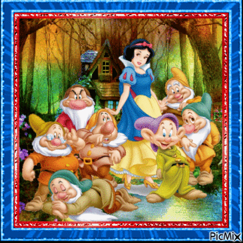 Snow White - GIF animado grátis