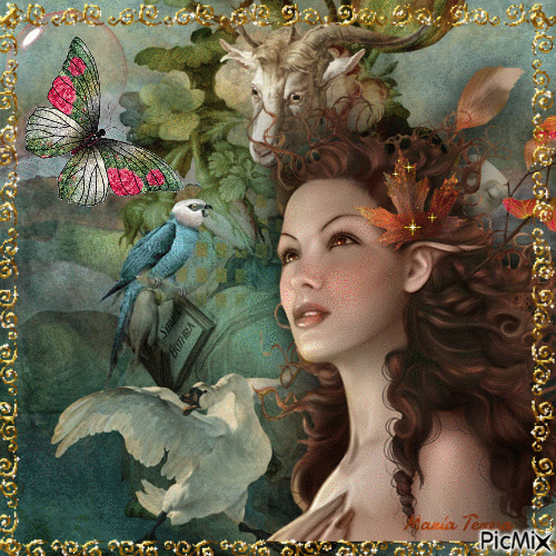 Angel del bosque - Δωρεάν κινούμενο GIF