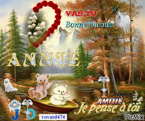 BONJOUR ANNIE_JO - GIF animé gratuit