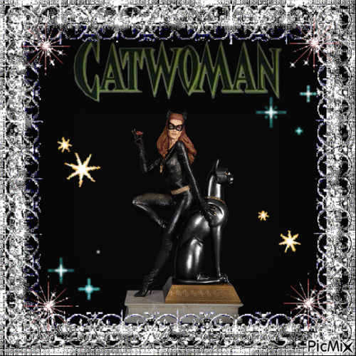 I am Catwoman hear me roar - Δωρεάν κινούμενο GIF