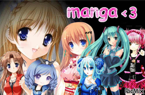 Manga - Free animated GIF