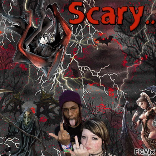 Swagged out 2 scary - Gratis animerad GIF