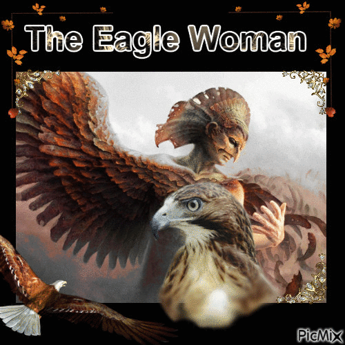 The Eagle Woman - Бесплатный анимированный гифка