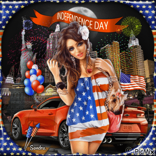 Concours Independence Day ! - GIF animasi gratis