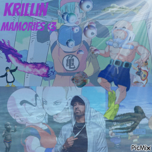 Tribute to my Good Friend Krillin - Gratis animeret GIF