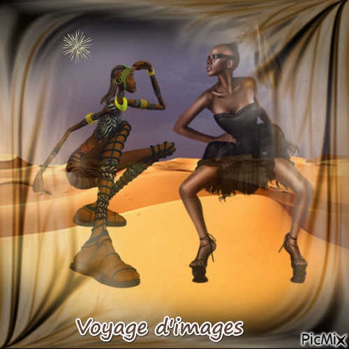 danseuses africaines - PNG gratuit