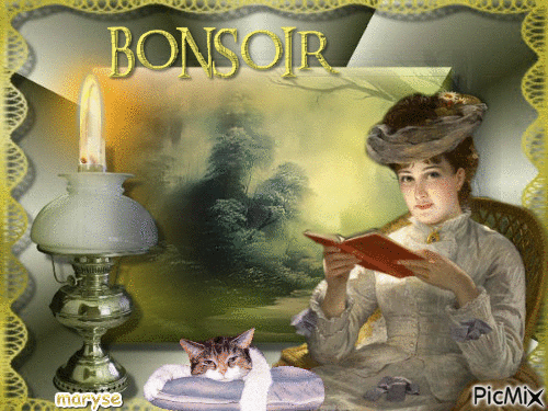 bonsoir - Бесплатни анимирани ГИФ