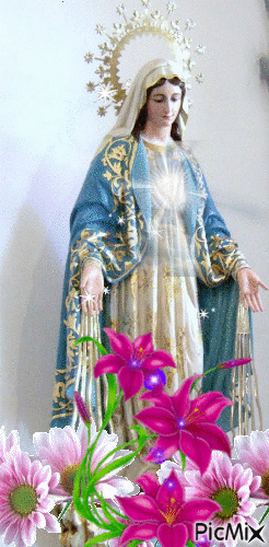 Virgen María - Free animated GIF