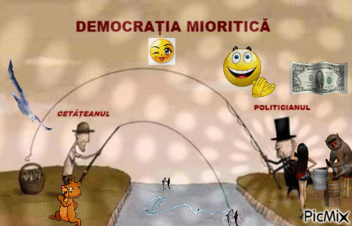 Democratia mioritica - GIF animé gratuit