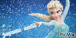 la reine des neiges - Gratis animerad GIF