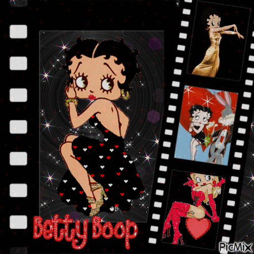 betty boop - Animovaný GIF zadarmo