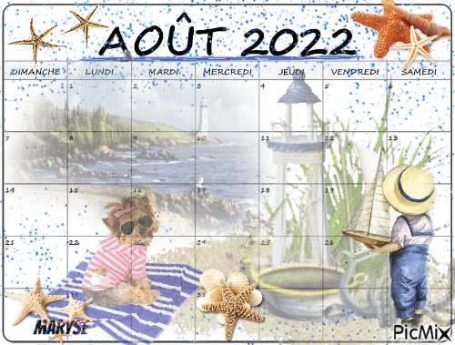 AOUT 2022 - Ücretsiz animasyonlu GIF