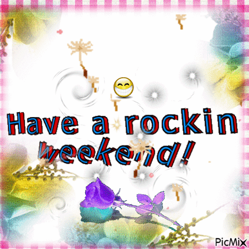 Happy Weekend!🙂 - Gratis animerad GIF