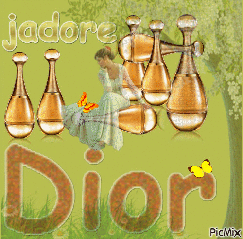 Parfun J´adore de Dior - Ilmainen animoitu GIF