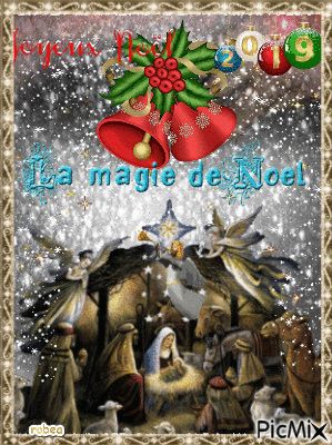 La magie de Noël - 無料のアニメーション GIF