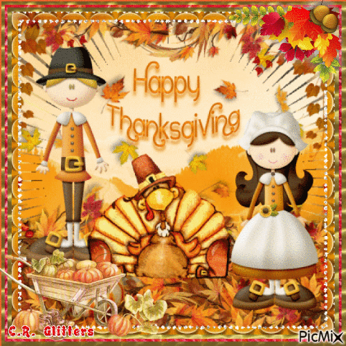 Happy Thanksgiving - 免费动画 GIF