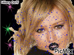 Hilary Duff - GIF animé gratuit