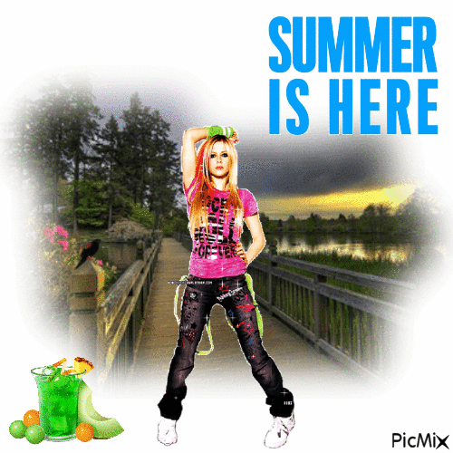 Summer Is Here - Bezmaksas animēts GIF